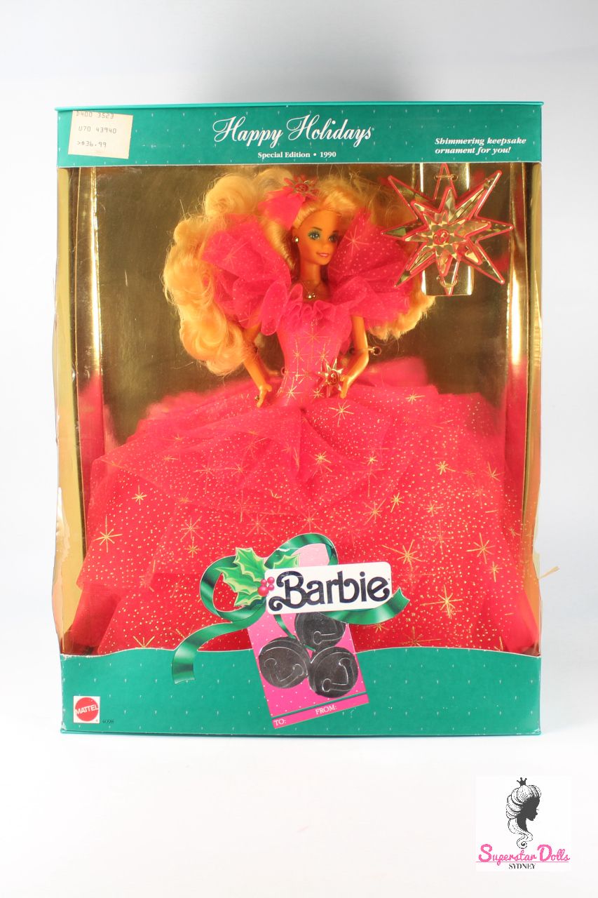 1990 Special Edition: "Happy Holidays" Barbie Doll