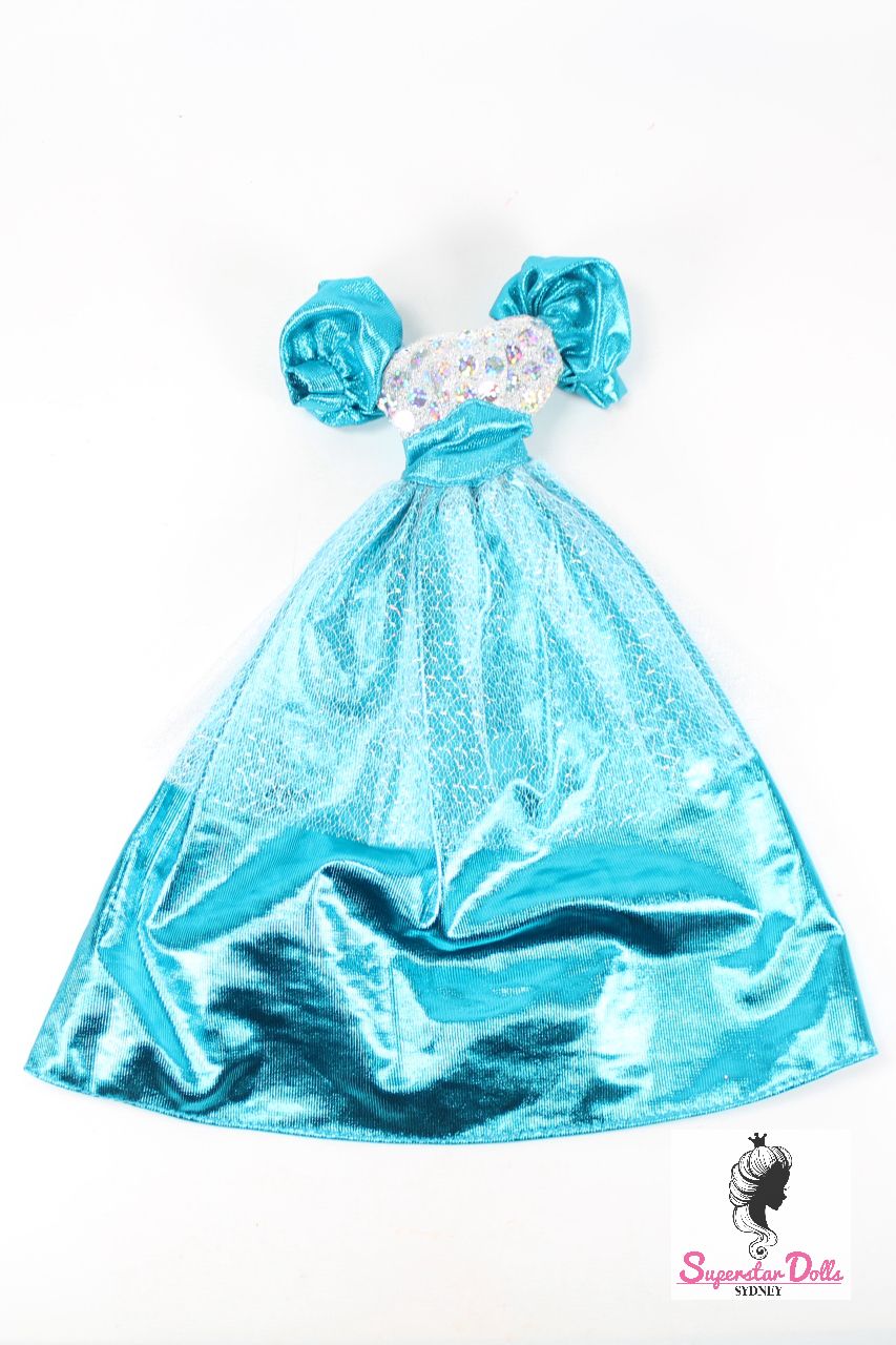 90's Era DE-BOXED Barbie Doll 2 Gown Fashion Set
