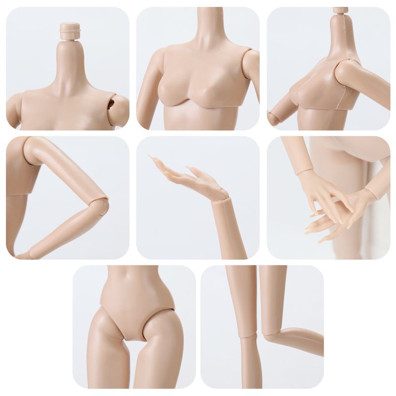 29.5cm Standard Supermodel Replacement Body- Skint tone #2 (Tanned)