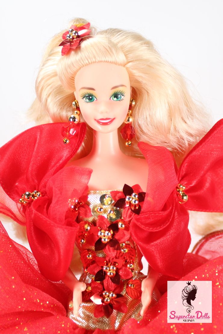 1995 Special Edition: "Happy Holidays" DE-BOXED Barbie Doll