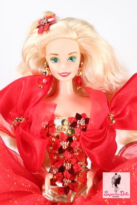 1995 Special Edition: "Happy Holidays" DE-BOXED Barbie Doll
