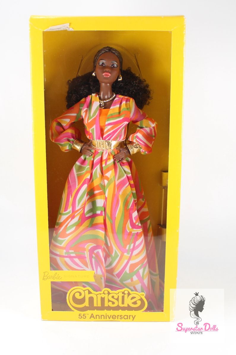2023 Gold Label: "55th Anniversary" Christie Barbie Doll