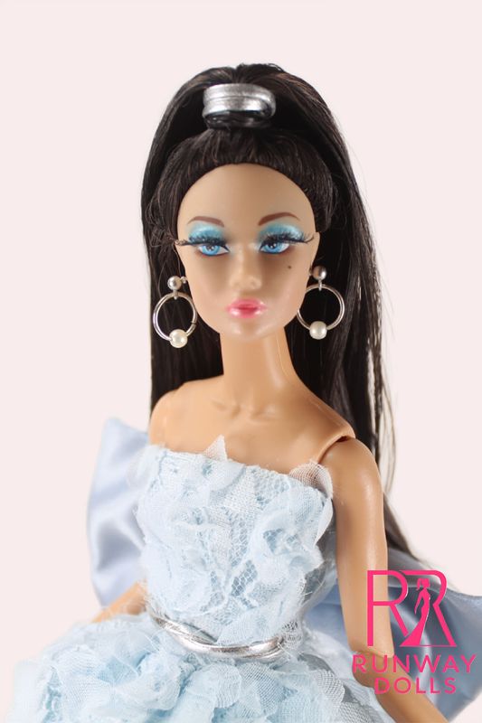2026 Runway Dolls: "Birthday Soirée-Baby Blue Edition" Penelope Custom Fashion Doll