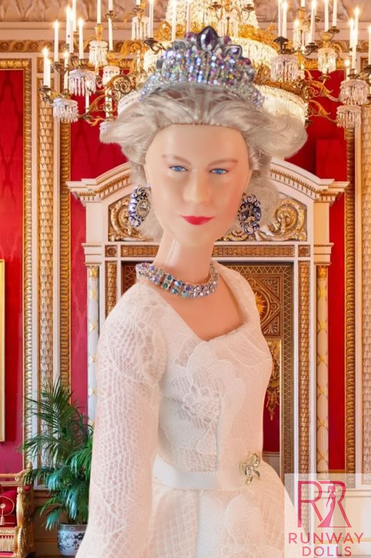 2026 Runway Dolls: "Royal Dinner" Lilibet 12.5" Queen Elizabeth Elizabeth Doll