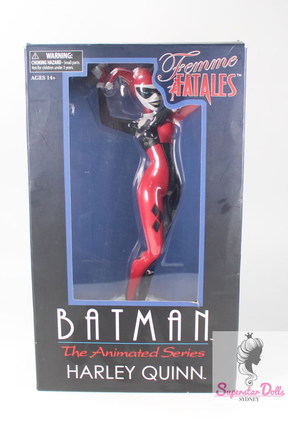 2015 DC Comics: "Batman The Animated Series"-"Femme Fatales: Harley Quinn" 9" Statue