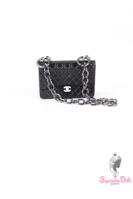 Miniature Designer Inspired Handbag for Barbie &amp; 1:6 Scale Dolls &amp; Figures