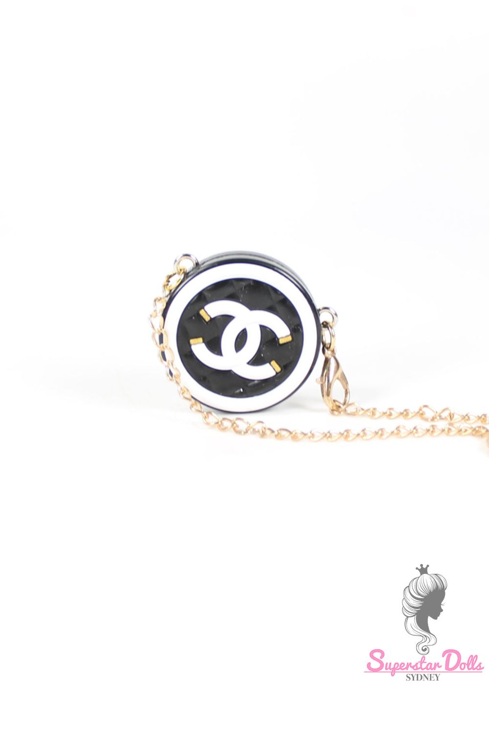 Miniature Designer Inspired Handbag for Barbie &amp; 1:6 Scale Dolls &amp; Figures