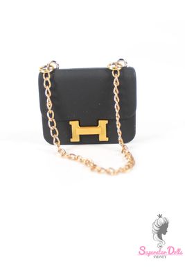 Miniature Designer Inspired Handbag for Barbie &amp; 1:6 Scale Dolls &amp; Figures