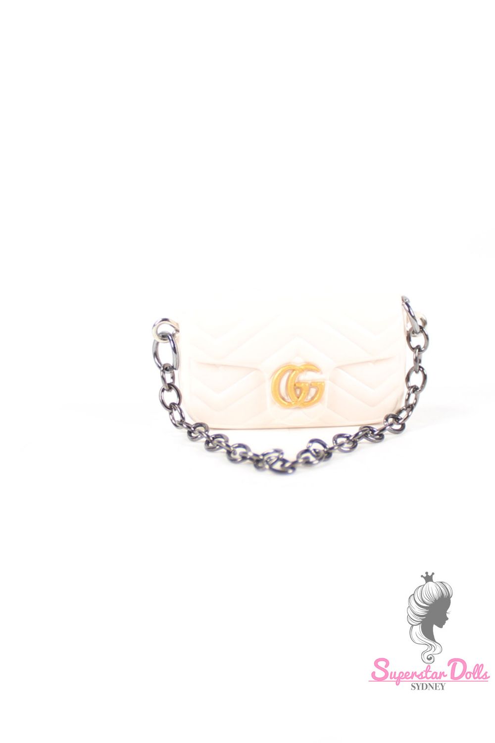 Miniature Designer Inspired Handbag for Barbie &amp; 1:6 Scale Dolls &amp; Figures