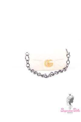 Miniature Designer Inspired Handbag for Barbie &amp; 1:6 Scale Dolls &amp; Figures