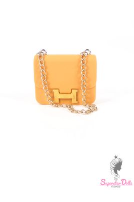 Miniature Designer Inspired Handbag for Barbie &amp; 1:6 Scale Dolls &amp; Figures