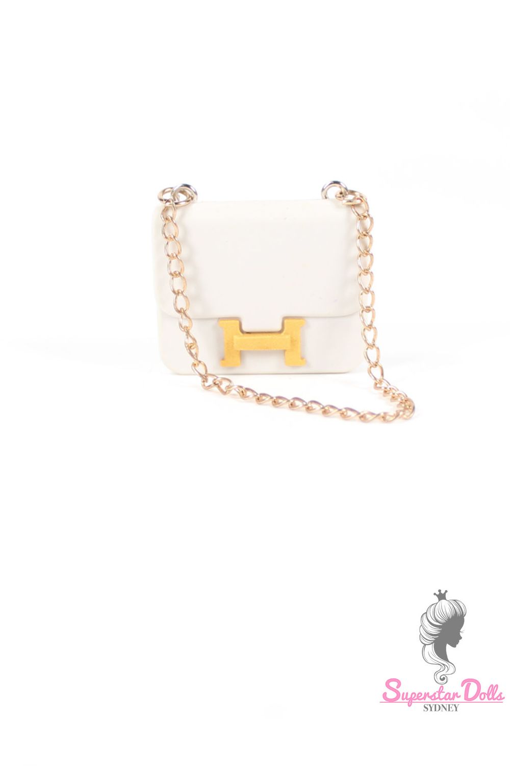 Miniature Designer Inspired Handbag for Barbie &amp; 1:6 Scale Dolls &amp; Figures