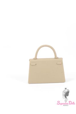 Miniature Designer Inspired Handbag for Barbie &amp; 1:6 Scale Dolls &amp; Figures