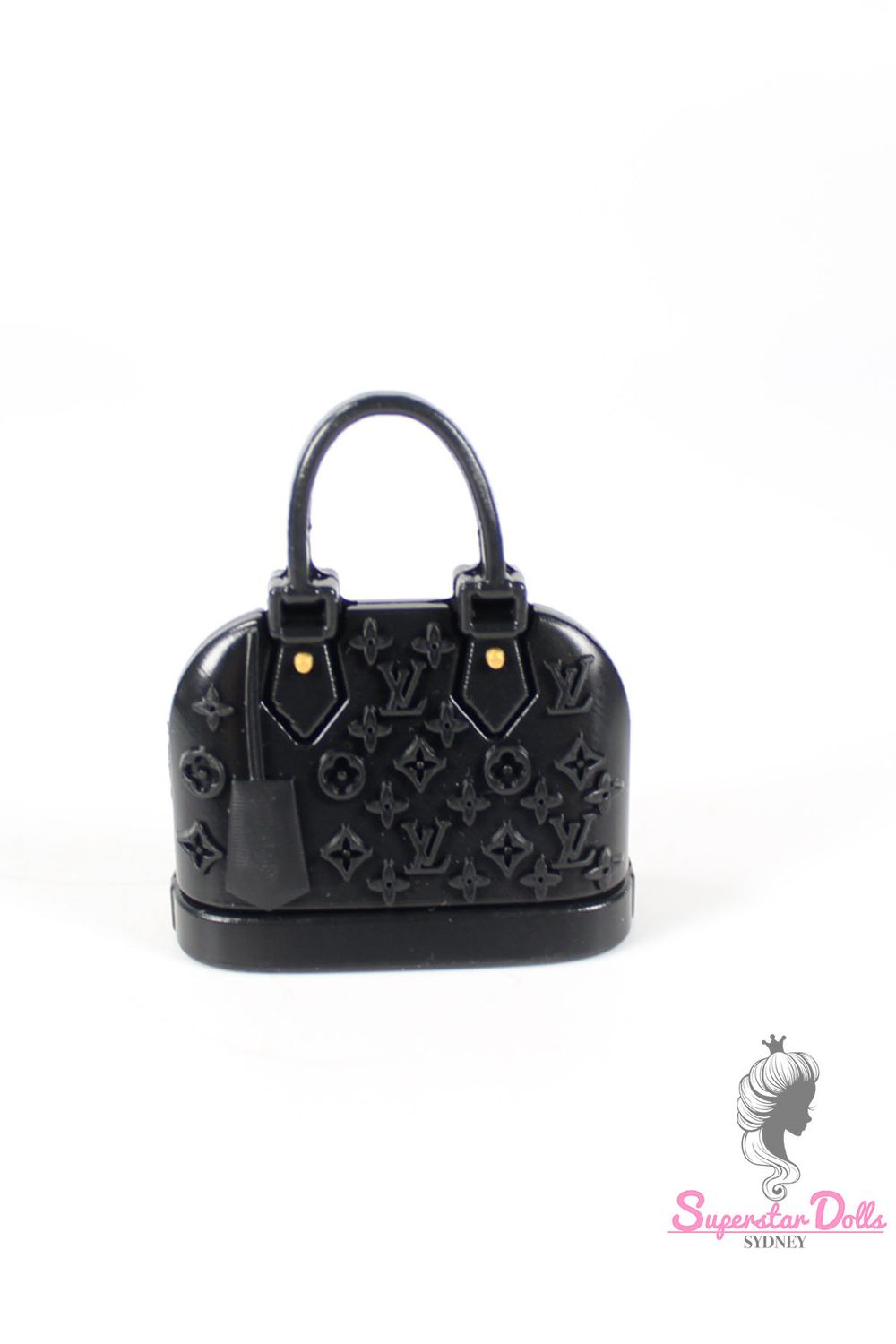 Miniature Designer Inspired Handbag for Barbie &amp; 1:6 Scale Dolls &amp; Figures