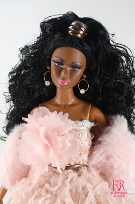 Runway Dolls: Handmade Metal Gold Hoop Pearl Earrings for Barbie &amp; 1/6 sized Fashion Dolls