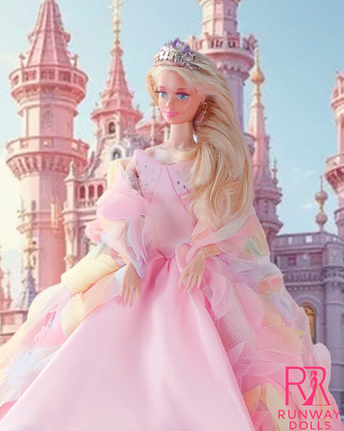 2026 Runway Dolls: OOAK "Runway Princess" 12.5" Barbie Doll from the "Eternal Superstar" Collection