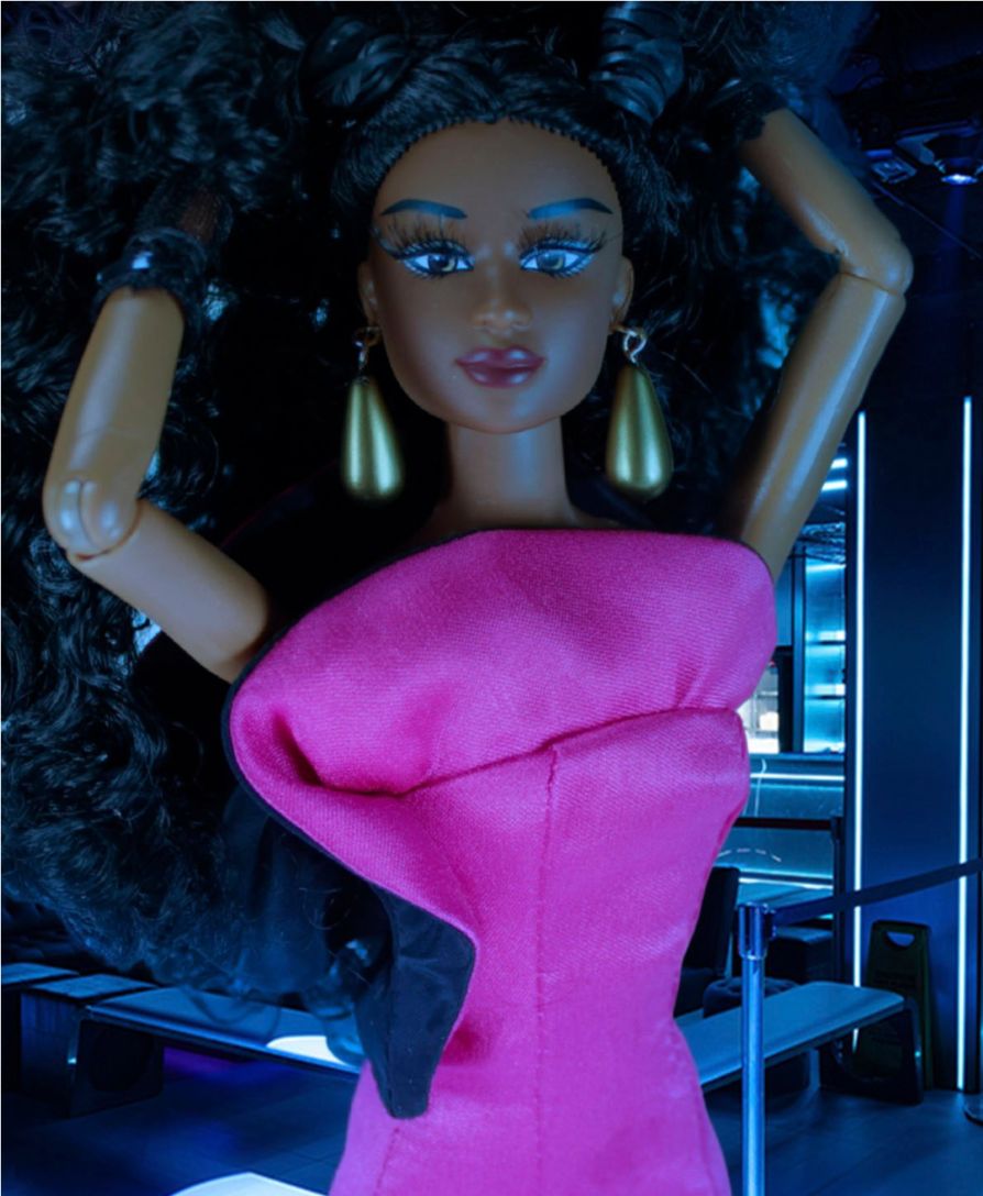 2026 Runway Dolls X Naturalistas "R&amp;B" Customised Doll from the Club Couture Collection
