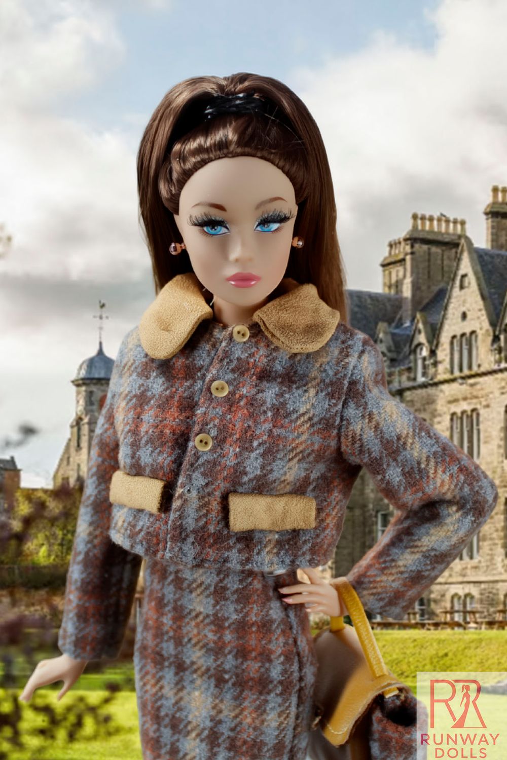 2026 Runway Dolls "Private School Girl-Winter Semester" Penelope Dressed Doll