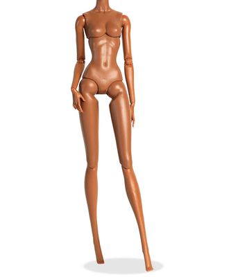 29.5cm Premium Xian Xian Supermodel Replacement Body- Skint tone #4 (Brown/Dark)