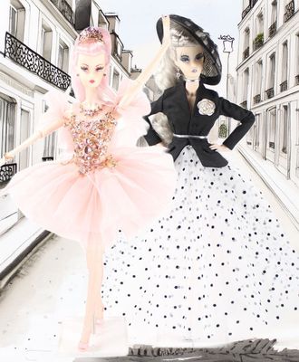 2X 2026 Runway Dolls: "Silver Screen Romance" &amp; "The Pink Swan" Miss B.M Roberts 12.5" Custom Fashion Dolls Twin Set