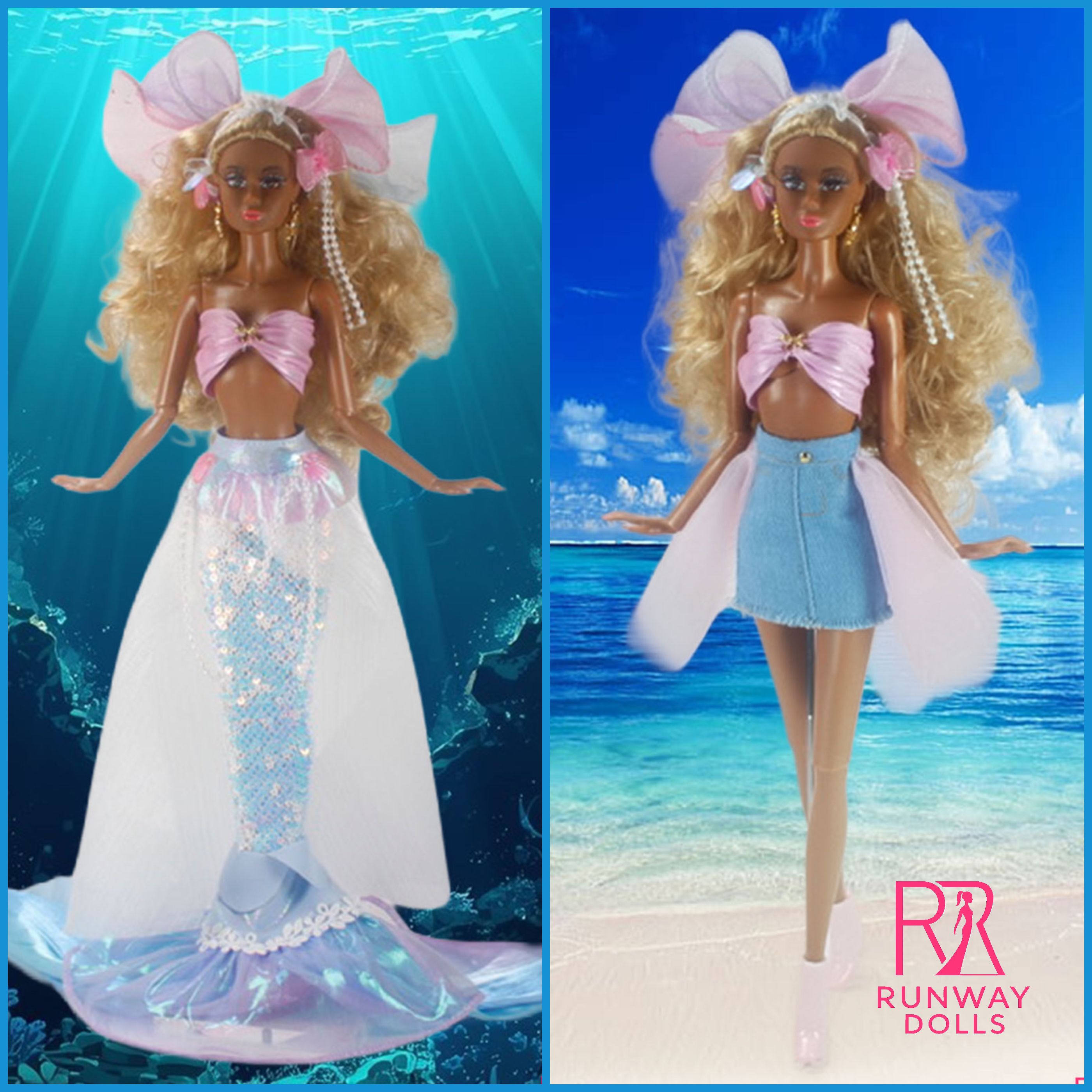 PRE-ORDER "Jardin de la mer: Bloom"Penelope Mermaid Doll img