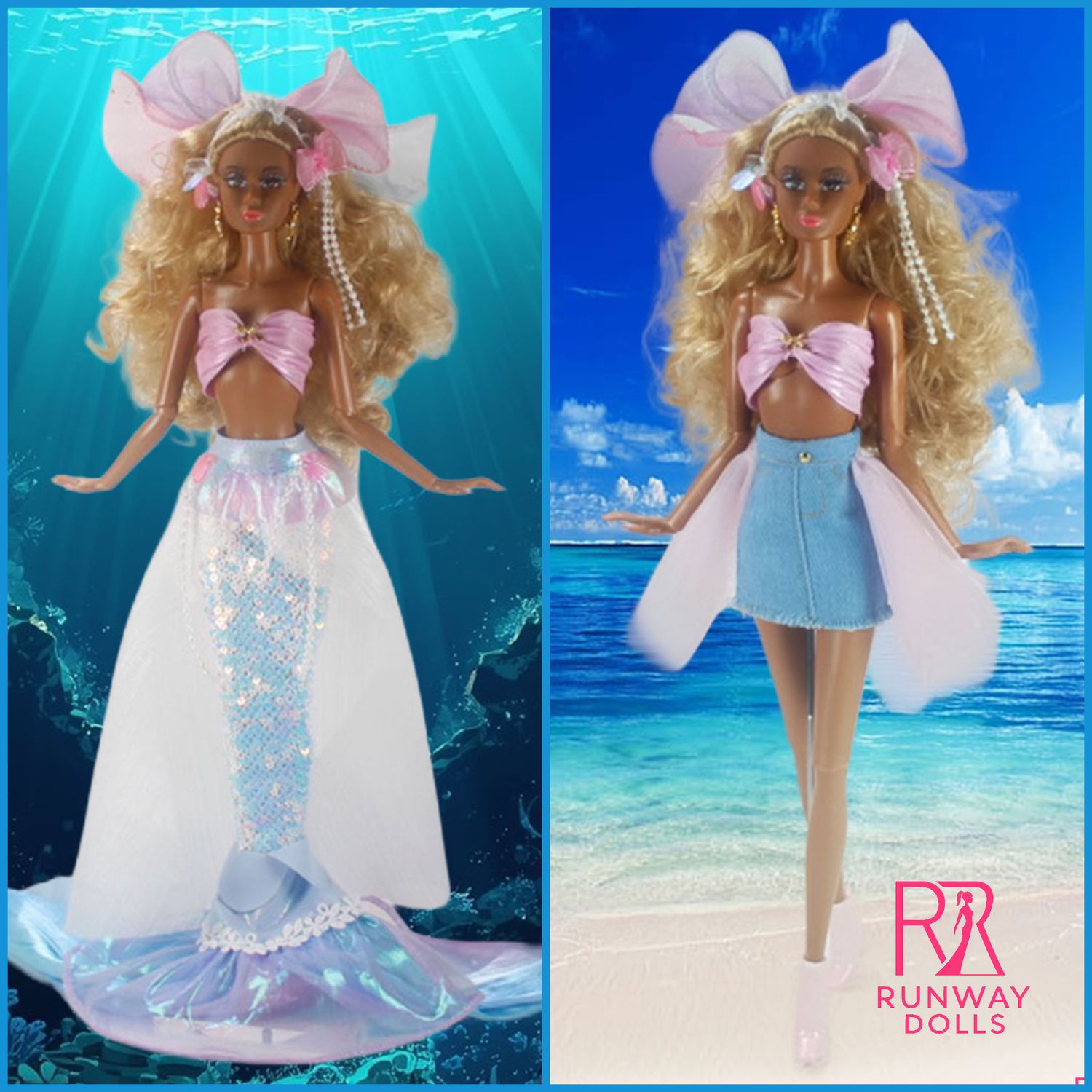 PRE-ORDER "Jardin de la mer: Bloom"Penelope Mermaid Doll