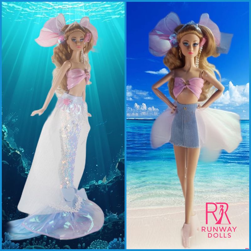 PRE-ORDER "Jardin de la mer: Bloom" Penelope Mermaid Doll