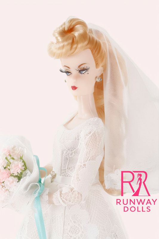 2026 Runway Dolls: "Dream Bride" Miss B.M Roberts 12.5" Custom Fashion Doll