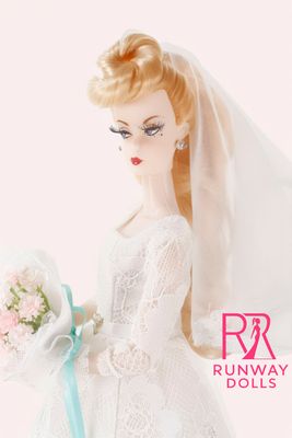 2026 Runway Dolls: "Dream Bride" Miss B.M Roberts 12.5" Custom Fashion Doll