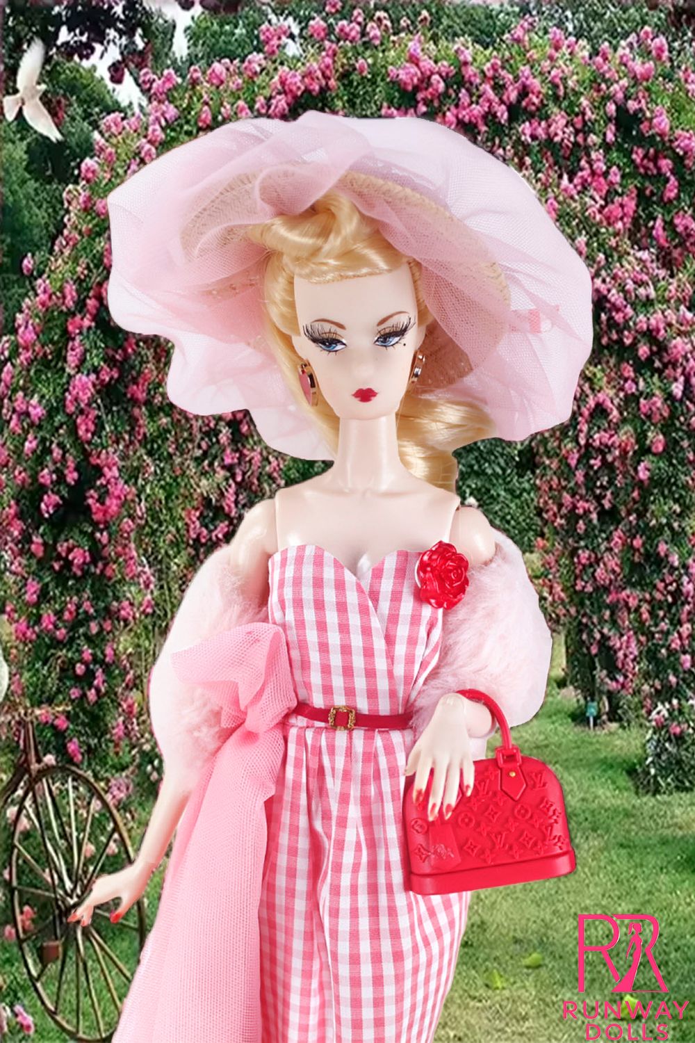 2026 Runway Dolls: "Country Rose" Miss B.M Roberts 12.5" Custom Fashion Doll