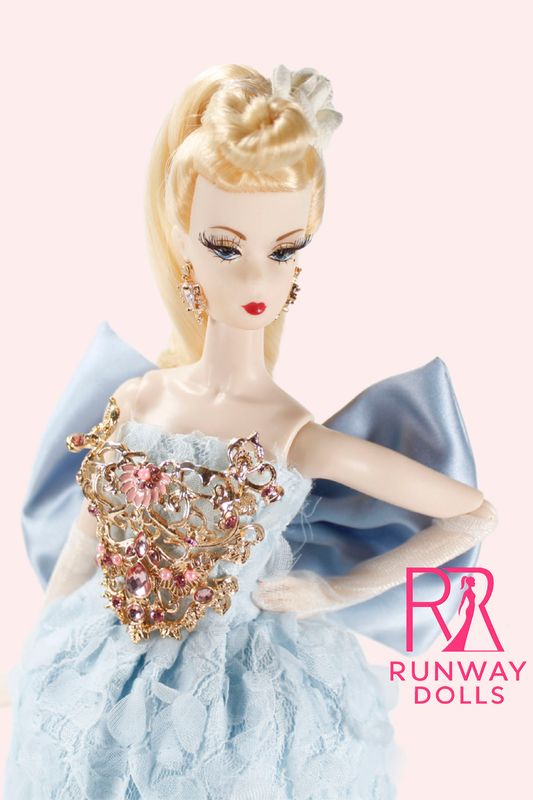 2026 Runway Dolls: "Renaissance" Miss B.M Roberts 12.5" Custom Fashion Doll