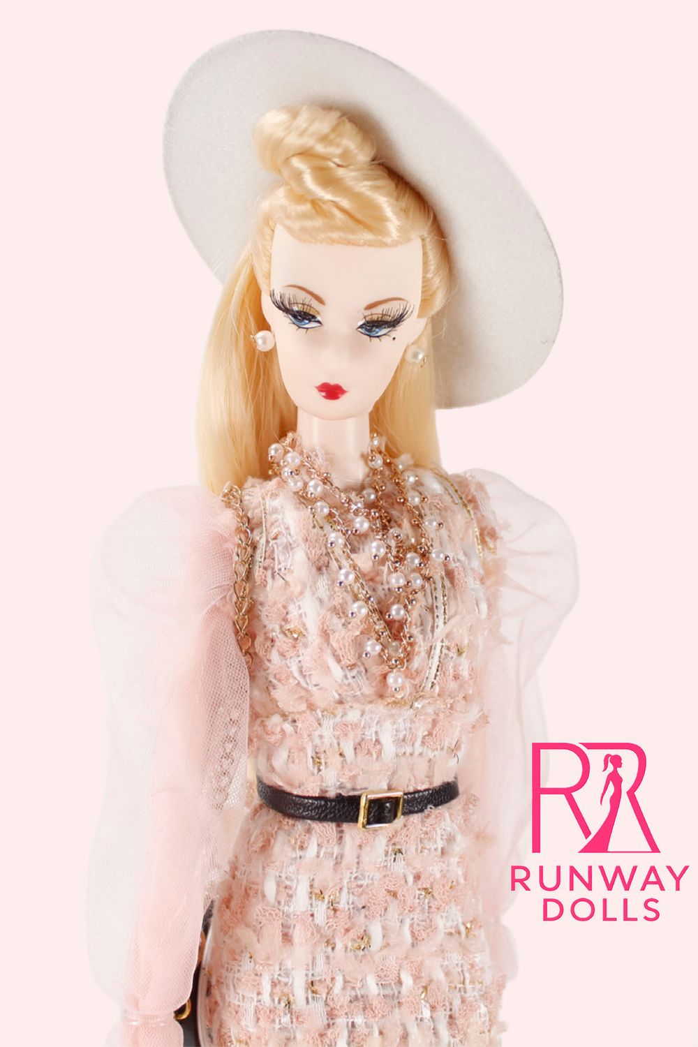 2026 Runway Dolls: "Boucle Affair" Miss B.M Roberts 12.5" Custom Fashion Doll