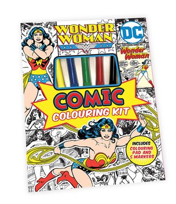 2019 DC Comics: "Wonder Woman: Comic Colouring Kit