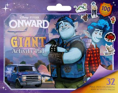 2020  Disney-Pixar: "Onward" GIANT Activity Pad