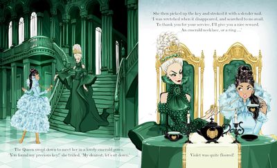2024 "The Velvet Messenger: Young Queens #2" Hardcover Picture Book By Megan Hess