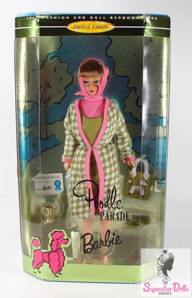1995 Limited Edition: "Poodle Parade" Vintage Reproduction Barbie Doll