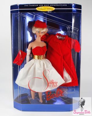 1997 Limited Edition: "Silken Flame-Blonde" Vintage Reproduction Barbie Doll