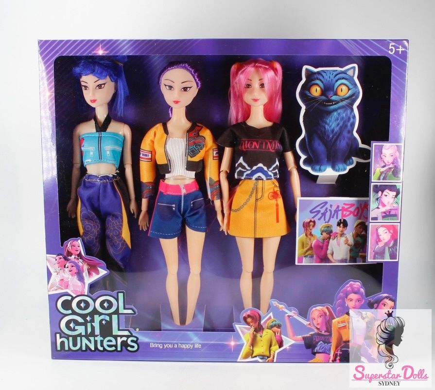 2025 "K-POP Demon Hunters" Inspired Clone Doll Set
