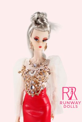 2026 Runway Dolls: "Russian Doll" Miss B.M Roberts 12.5" Custom Fashion Doll