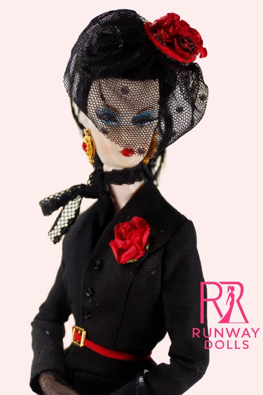 2026 Runway Dolls: "Vamp: Berlin" Miss B.M Roberts 12.5" Custom Fashion Doll