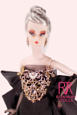 2026 Runway Dolls: "Royal Gala in London" Miss B.M Roberts 12.5" Custom Fashion Doll