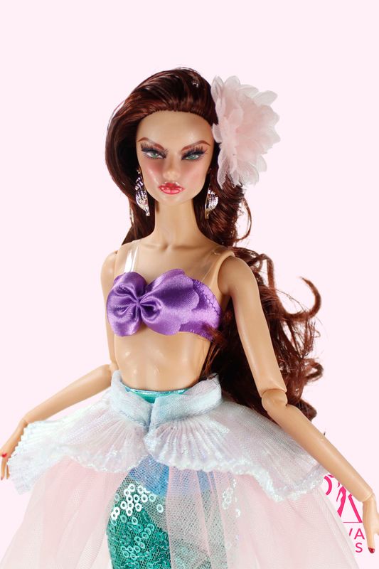 2026 Runway Dolls X Xian Xian Supermodel: "Gala as The Little Mermaid)" Doll