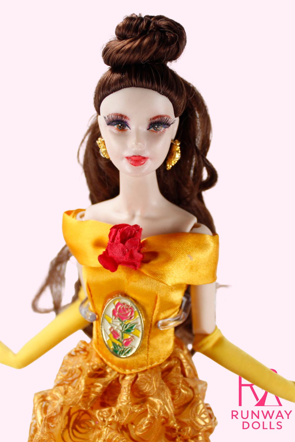 2026 Runway Dolls X Xian Xian Supermodel "Kelly as Belle" OOAK  Fashion Doll