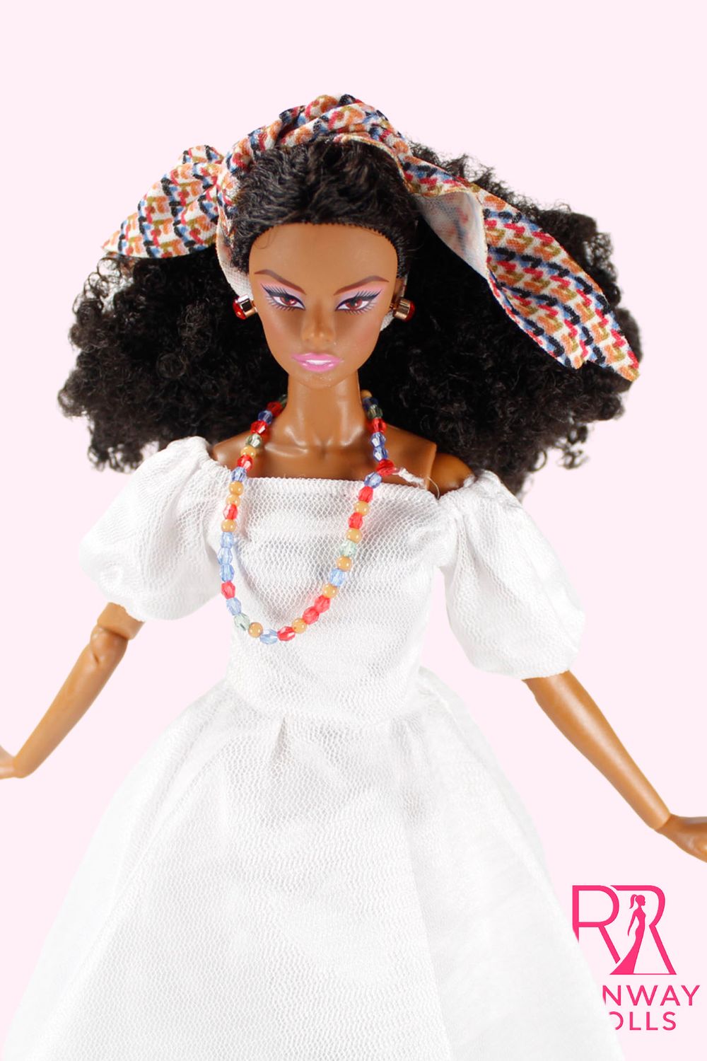 Runway Dolls X Xian Xian Supermodel "Global Glamour: Brazil" OOAK Fashion Doll