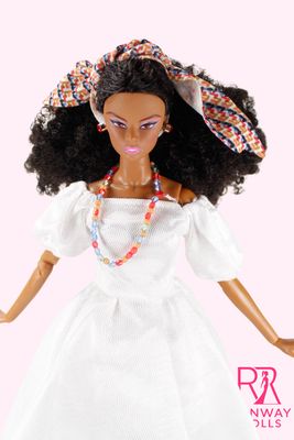 Runway Dolls X Xian Xian Supermodel "Global Glamour: Brazil" OOAK Fashion Doll