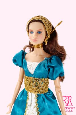 Runway Dolls X Xian Xian Supermodel "Global Glamour: Romania" OOAK Fashion Doll