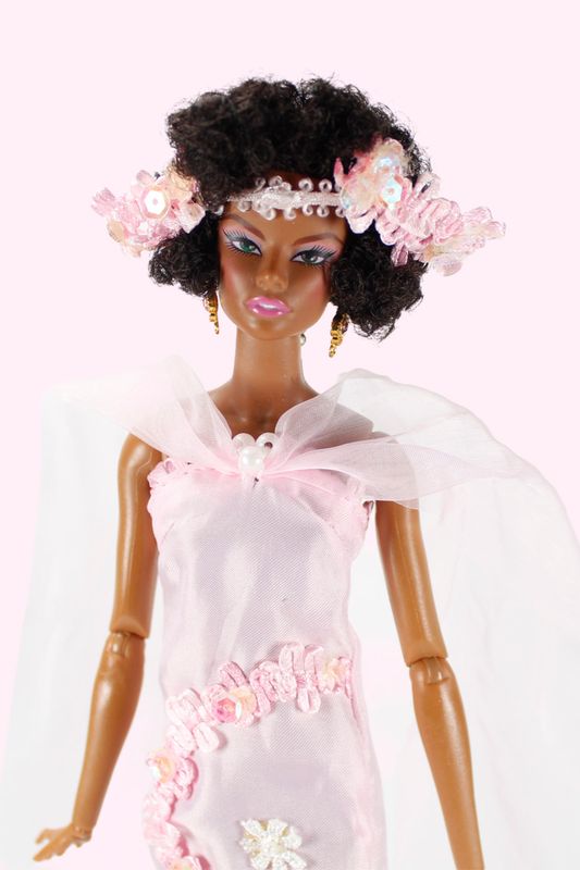 Runway Dolls X Xian Xian Supermodel "Global Glamour: Tahiti" OOAK Fashion Doll