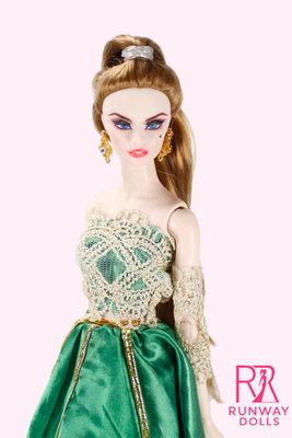 Runway Dolls X Xian Xian Supermodel "Global Glamour: Finland" OOAK Fashion Doll