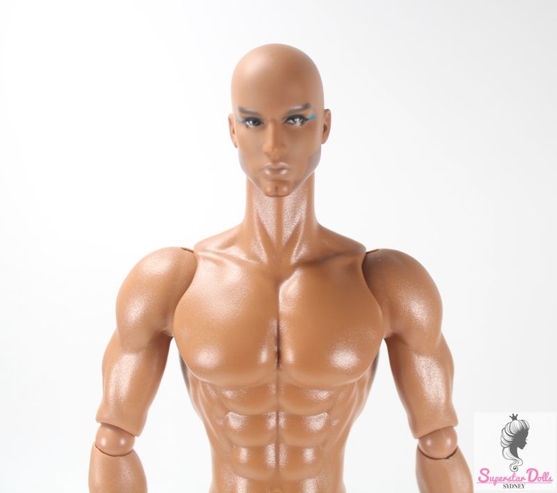 2025 JHDFASHIONDOLL: "Immortal Egypt: High Priest" NUDE Adonis Doll (ONLY)