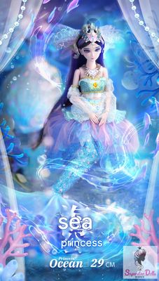 2026 "The Sea Princess" Ye Luoli 29cm Mermaid Fantasy Collector Fashion Doll